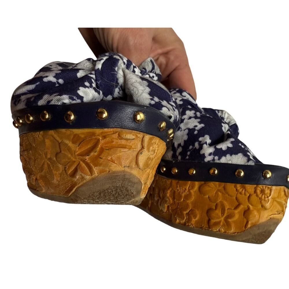Camilla Japanese Story Wedge Tokyo Tribe Sz. 37 (US 6.5) - Picture 8 of 13